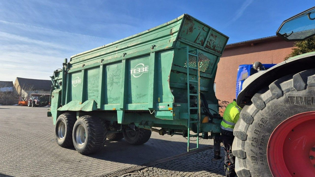 inny TEBBE DA160  Rozrzutnik Obornika, wapna wałki poziome