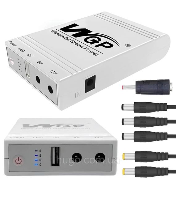 ДБЖ для роутера MINI DC UPS WGP103 (10400mAh, 5V, 9V, 12V) White