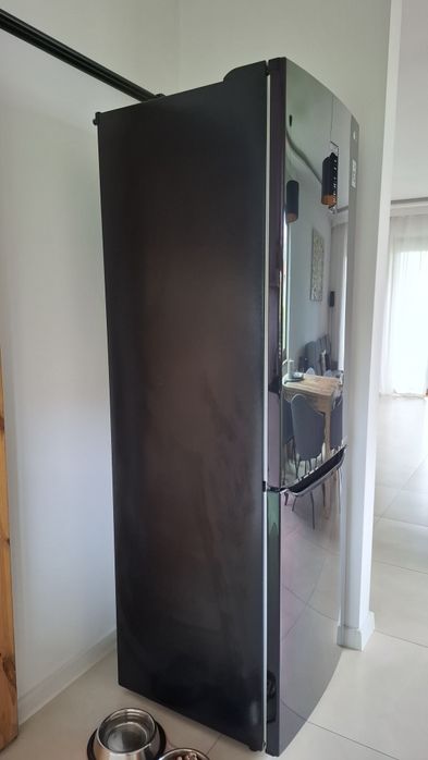 Lodówka LG Czarna Błysk Bardzo dobry stan