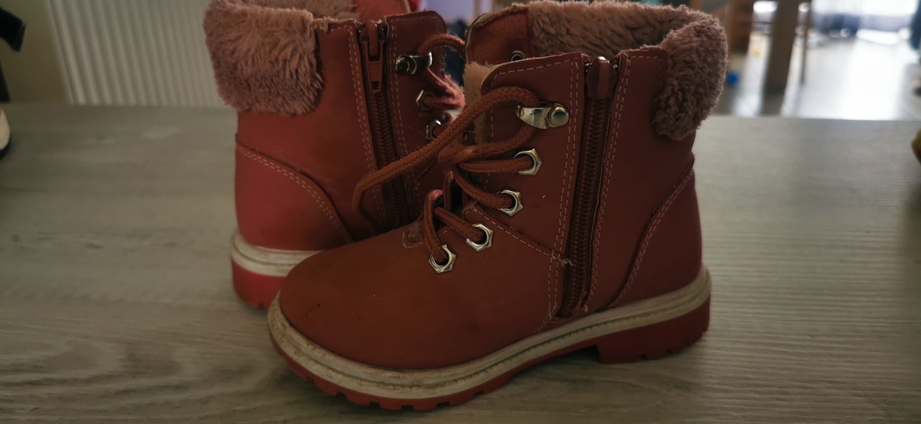 Buty zimowe dziewczęce