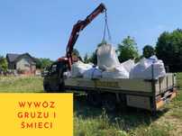 Wywóz GRUZU Śmieci worki BIG BAG Kontenery HDS