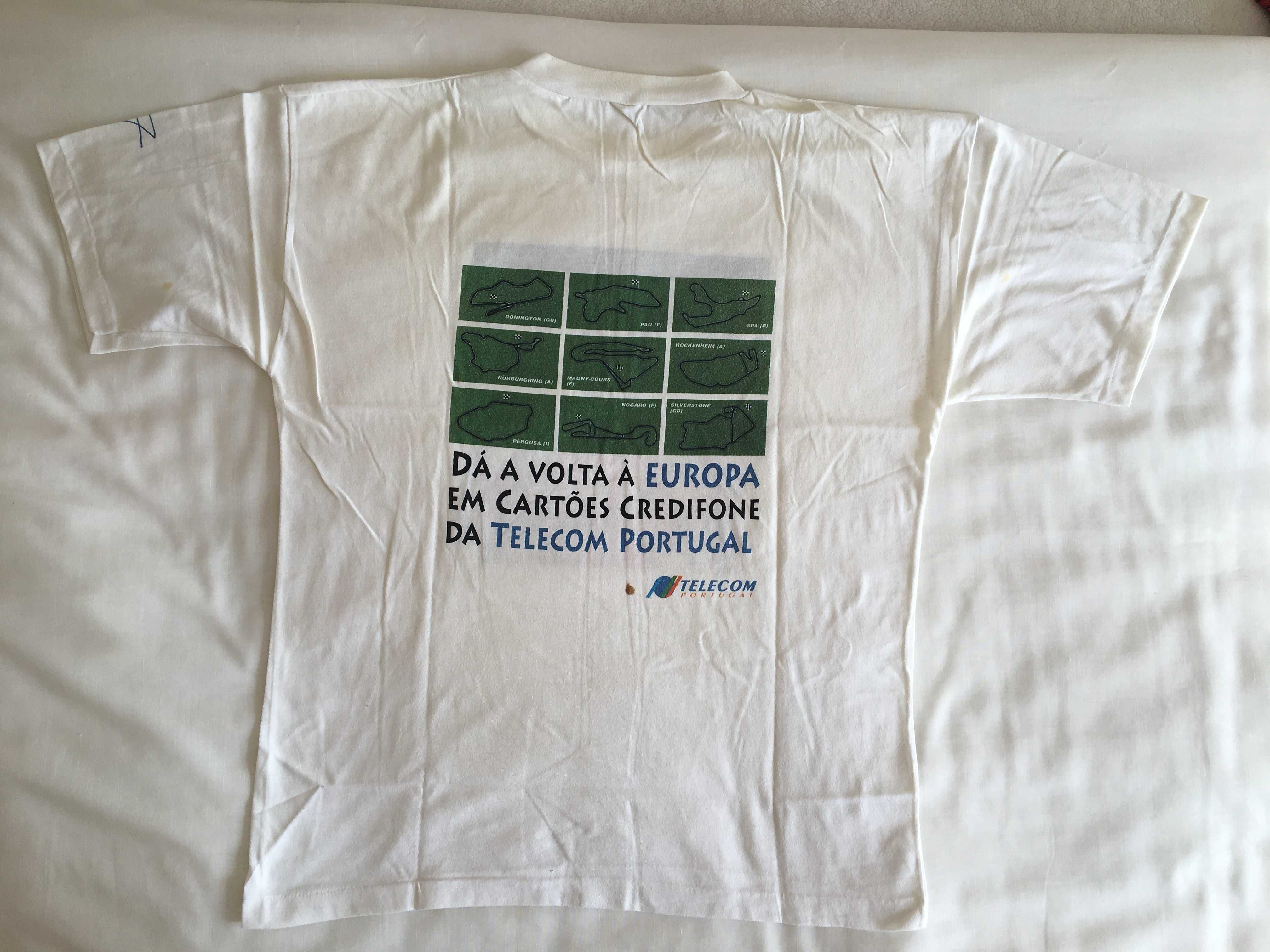 T-shirt Pedro Lamy Portugal Telecom Memorabilia Motorsport