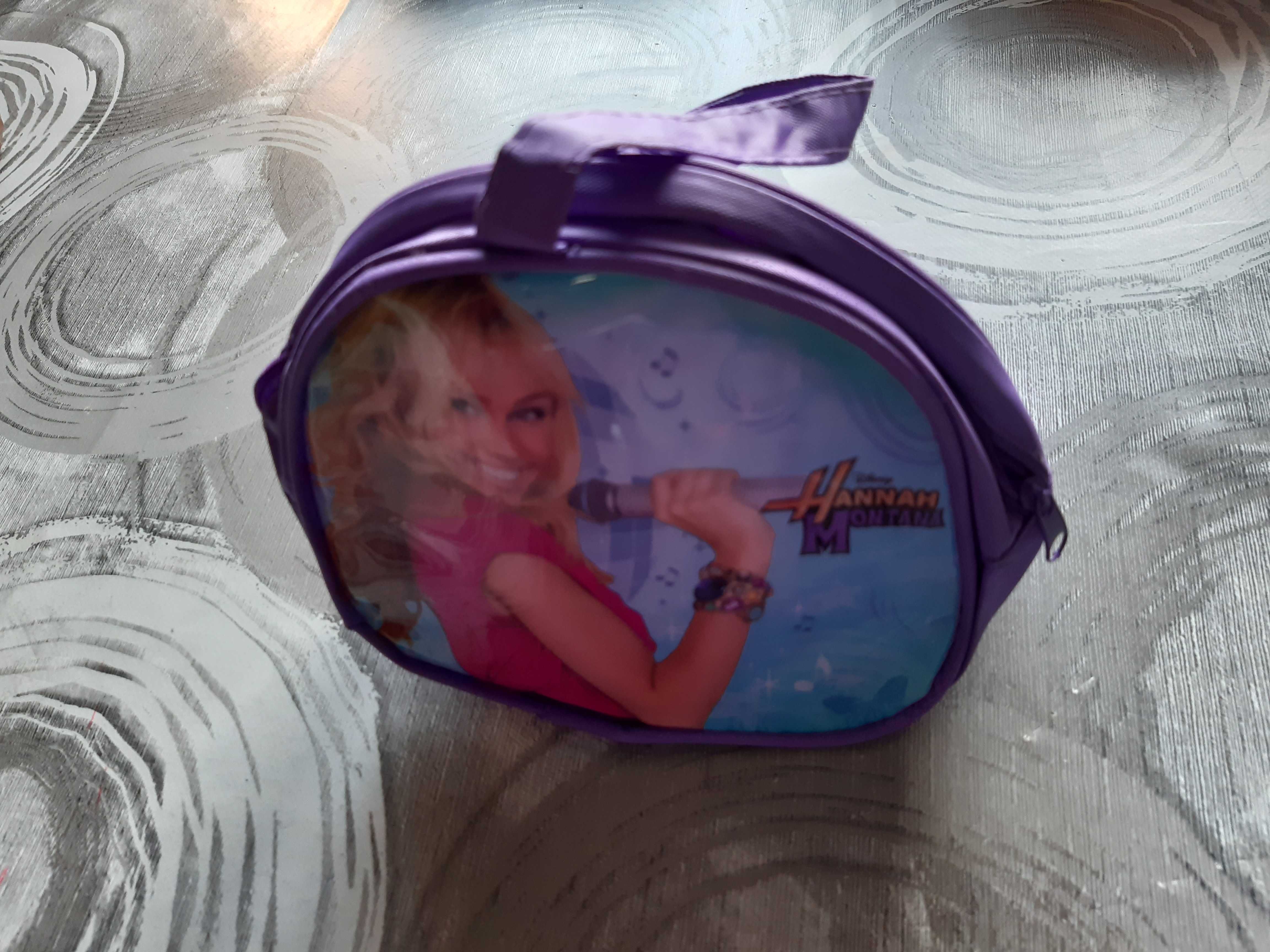 torebka piórnik saszetka Hannah Montana
