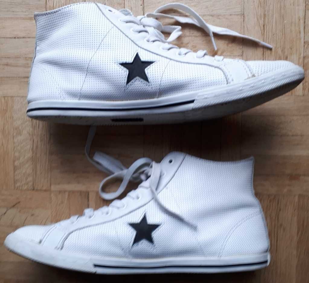 Buty Converse One Star  r. 40,5 , wkł wewnątrz 26,0 cm skóra naturalna