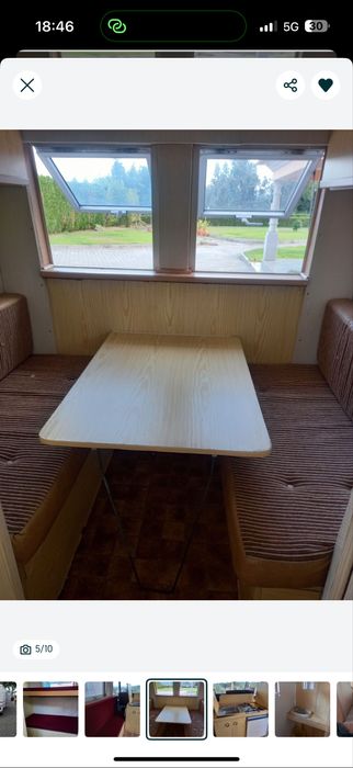 Fiat 242 18d trabalha bem autocaravana