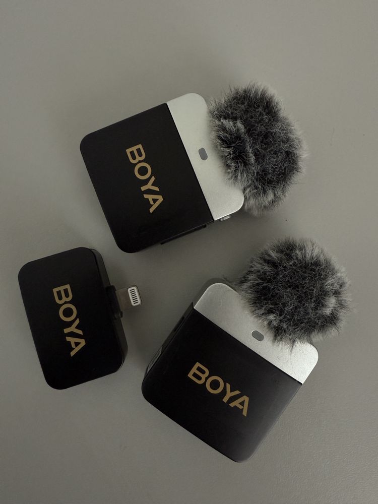 Петличні мікрофони BOYA BY-M1V6 для iPhone