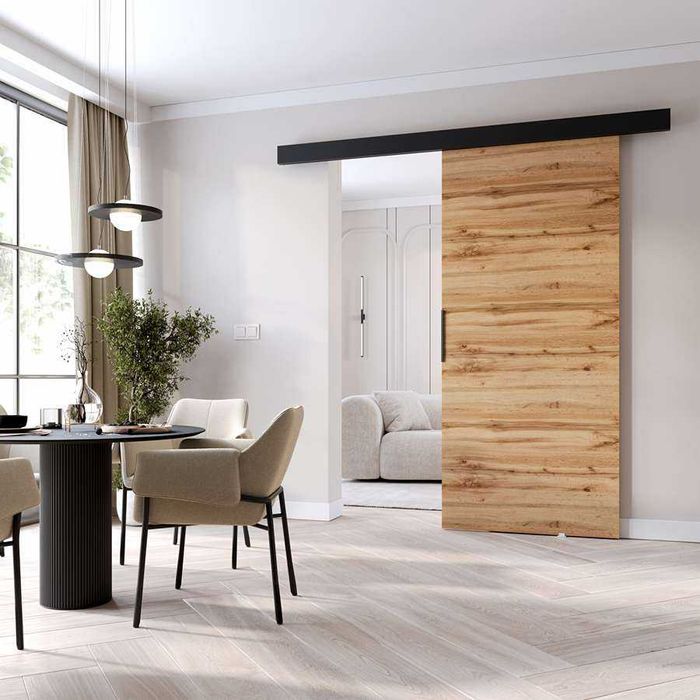 Drzwi naścienne pokojowe MATI MIX A96cm 5 kolorów