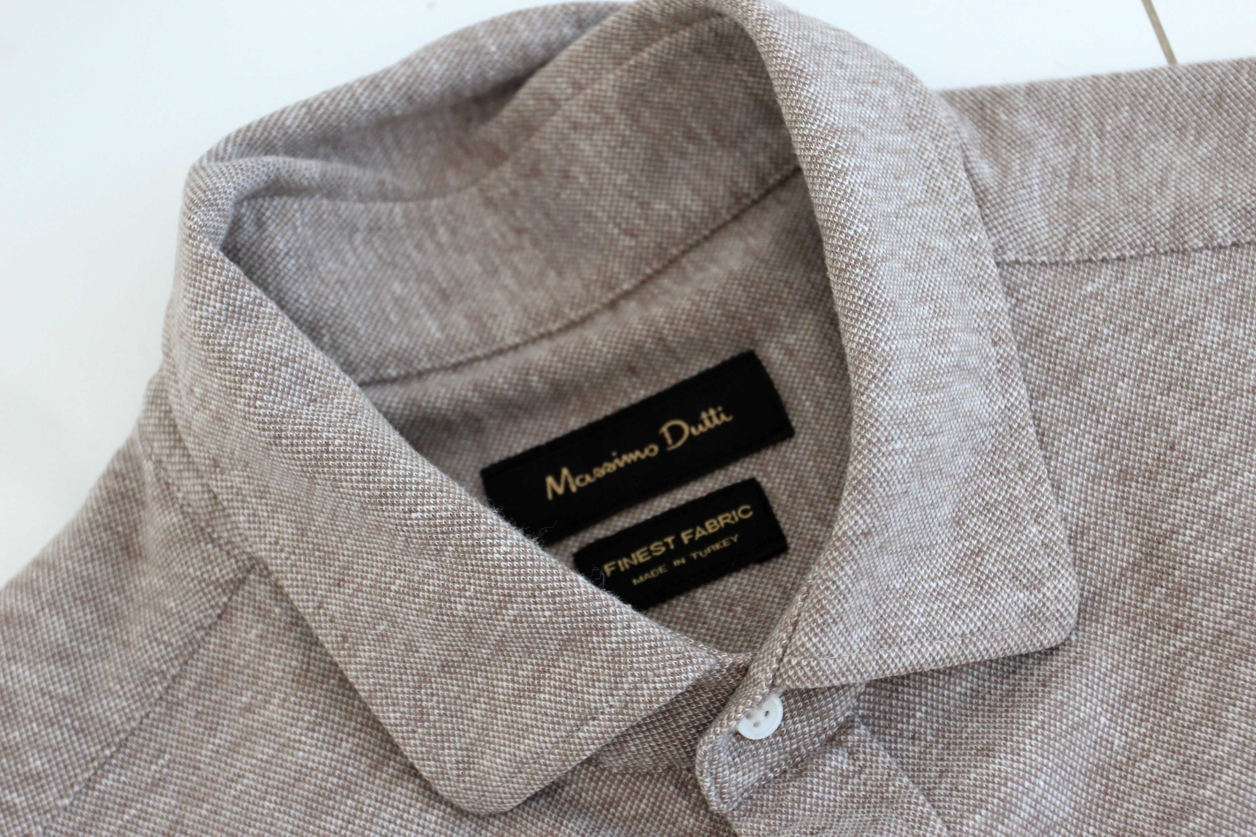 Massimo Dutti 30% len 70 %bawełna XL