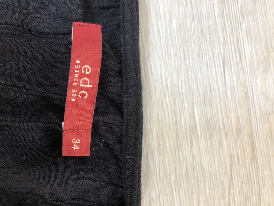 Esprit sukienka 34/36 bawelniana czarna
