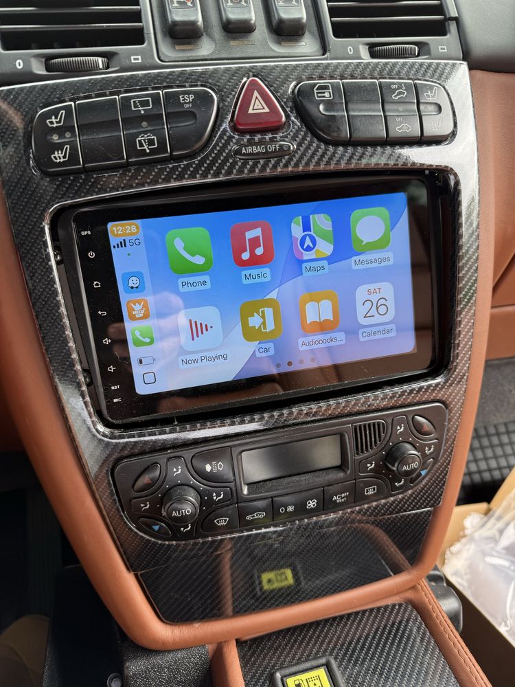 Radio Android Carplay Mercedes w203/209/463