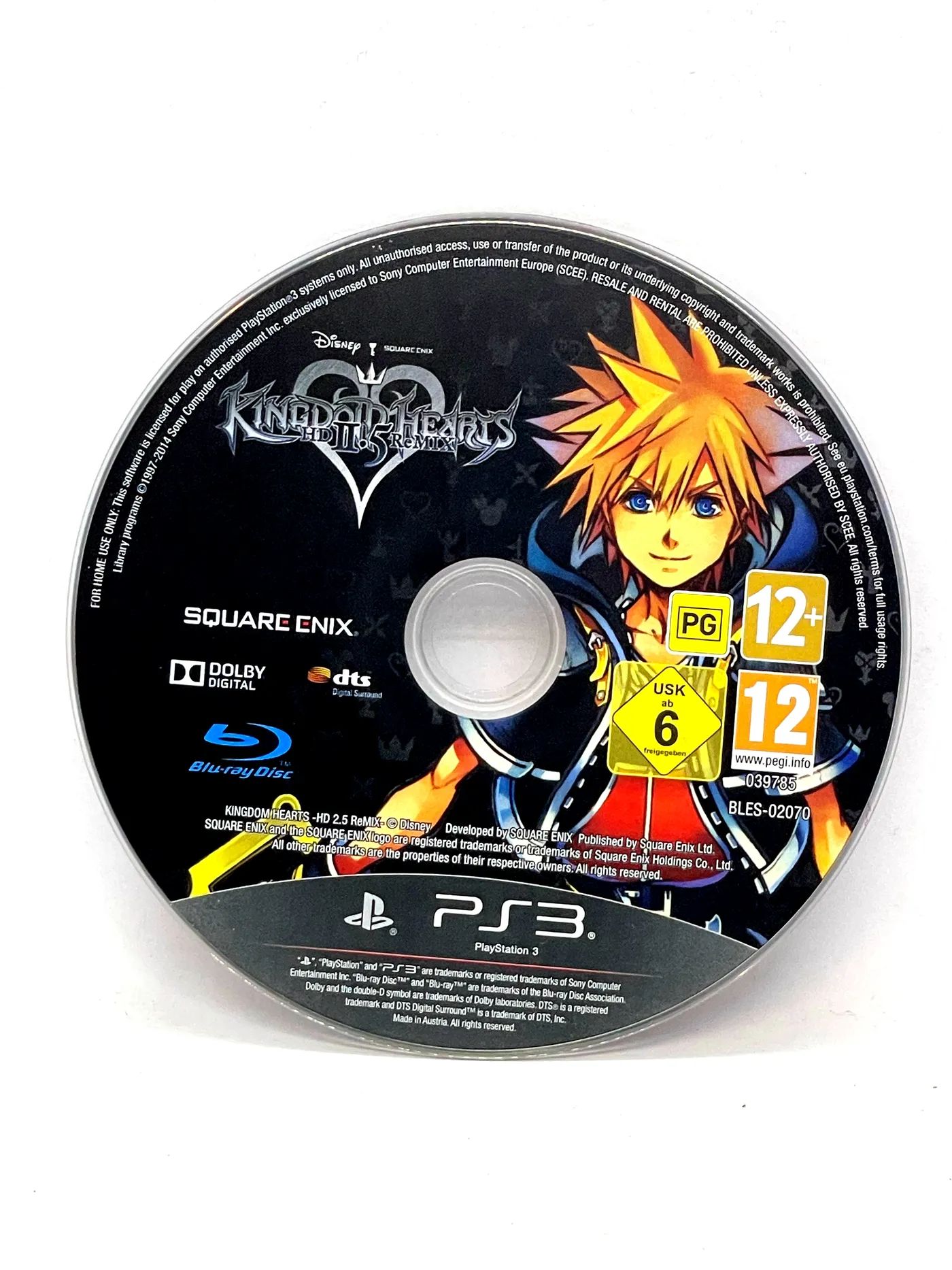 Kingdom Hearts II.5 Remix PS3 (sama gra) Po Angielsku