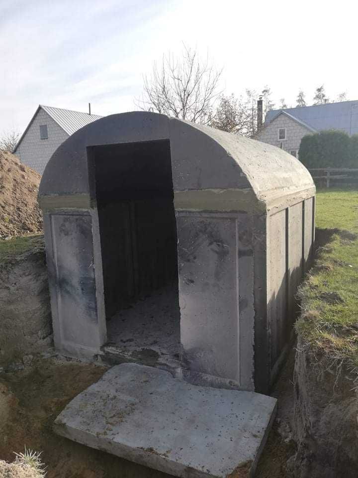 Szambo betonowe zbiorniki piwniczki, kanały dostawa montaż