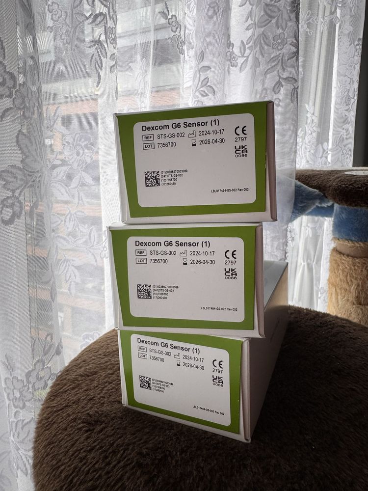sensory Dexcom G6 data ważności 2026