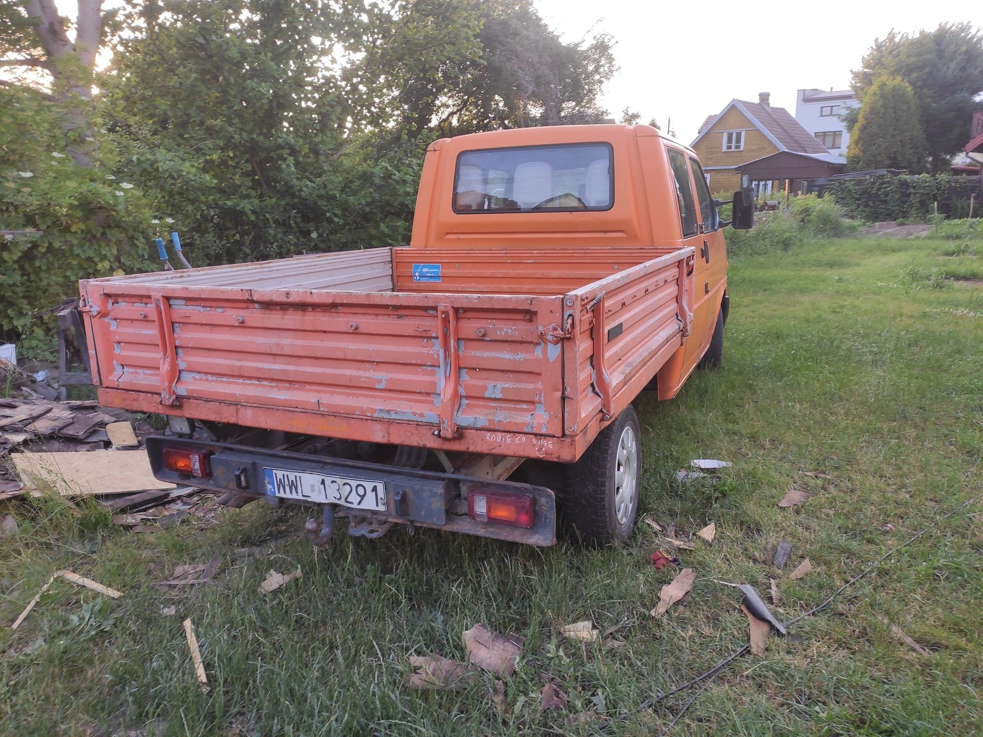 VW T4 Transporter 2,5 TDI Doka brygadówka 7os 2000r  długie oplaty