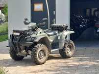 Suzuki Kingquad 750i, 4x4, wyciągarka, pług, doposażony