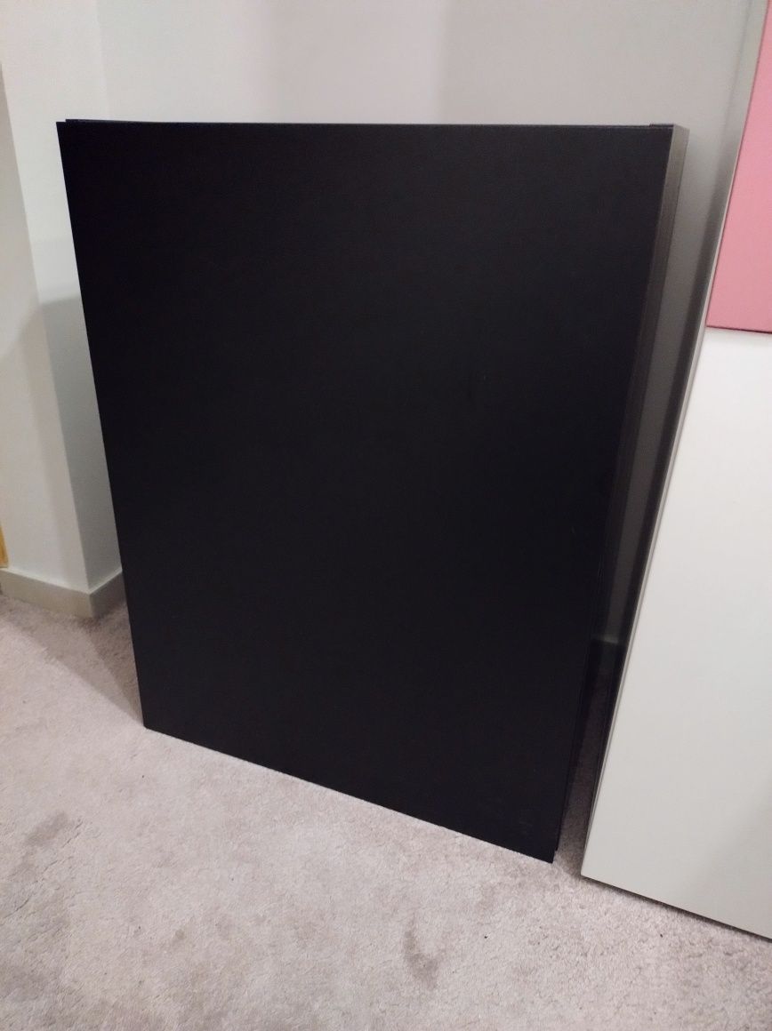 Front czarny do Ikea Metod 60x80cm , tablica