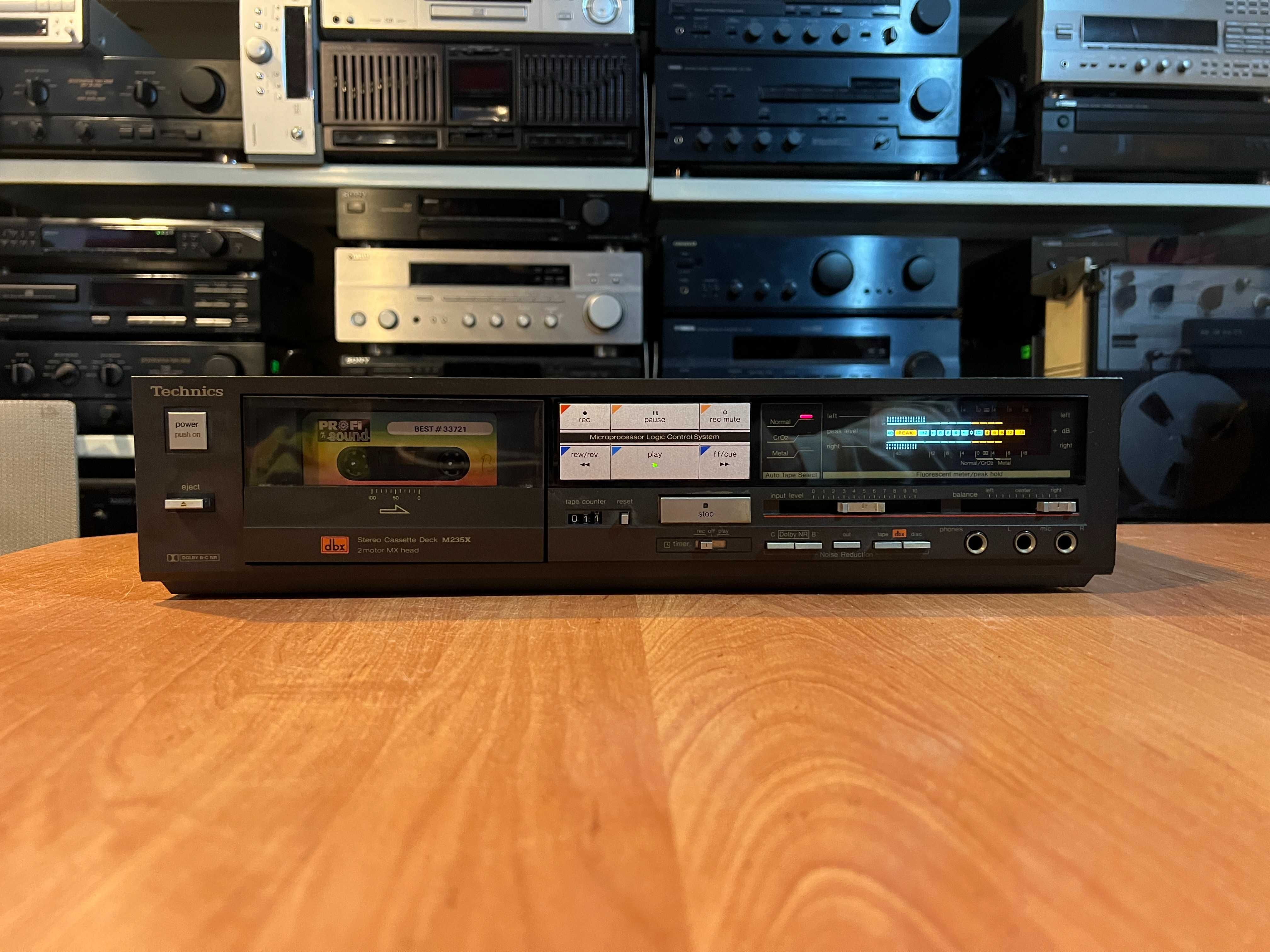Magnetofon Technics RS-M235X dbx Audio Room