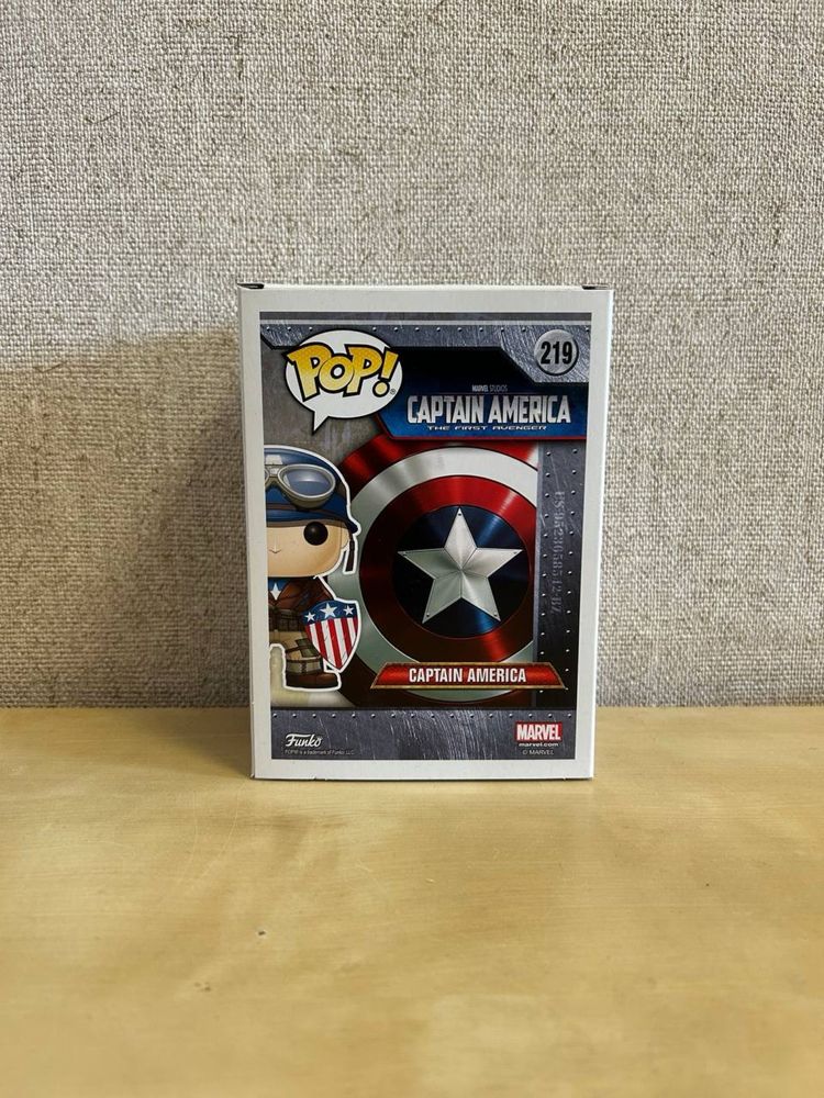 Funko Pop Captain America #219 Exclusive Emerald City Comicon 2017
