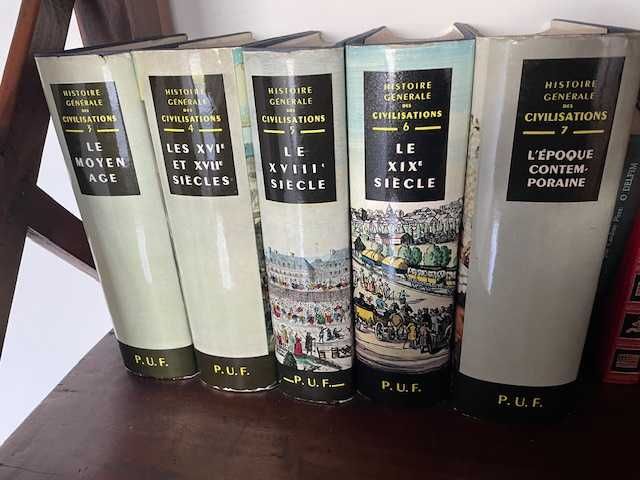 Histoire générale des civilisations´(volumes 3 a 7)
