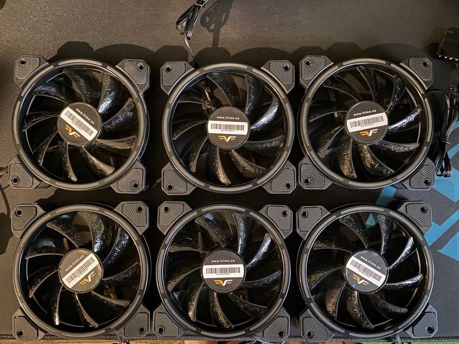 Вентилятор Frime Iris LED Fan