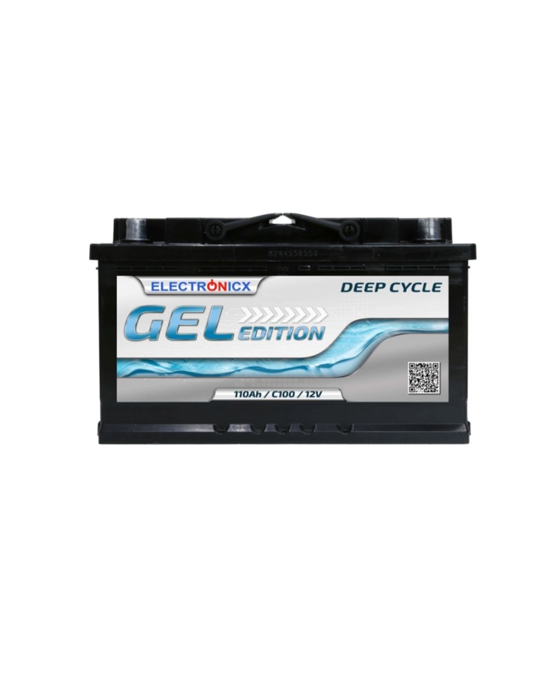 Акумулятор гелевий Electronicx 12V 110Аг для квартир, домівок, котлів.