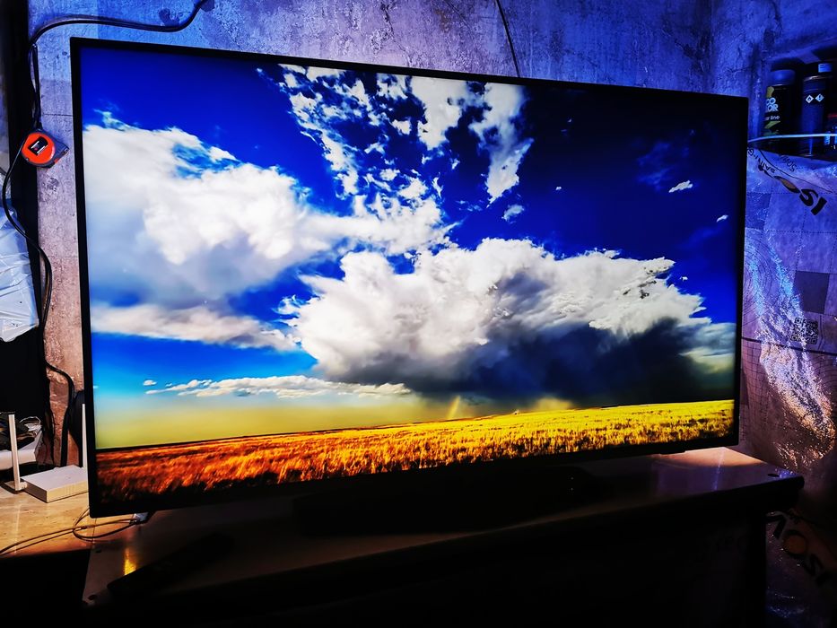 55" Philips  Android Smart TV 3x Ambilight 2020r  dvbt2 hevc telewizor