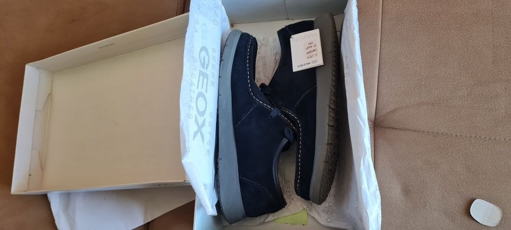 Sapato  Geox Blue Navy 41