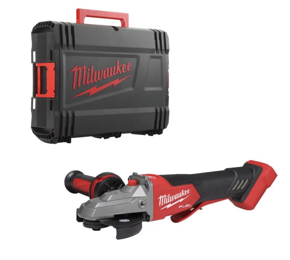 Болгарка MILWAUKEE 125 мм M18 FSAGF125XPDB-0X з плоским редуктором