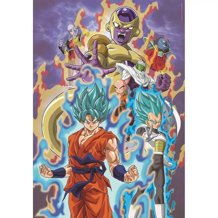 Puzzle Clementoni Dragon Ball Super 33,5x48,5cm 300 peças