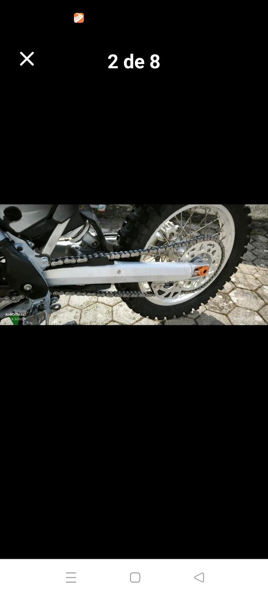 KTM exc 250 - Matrículada