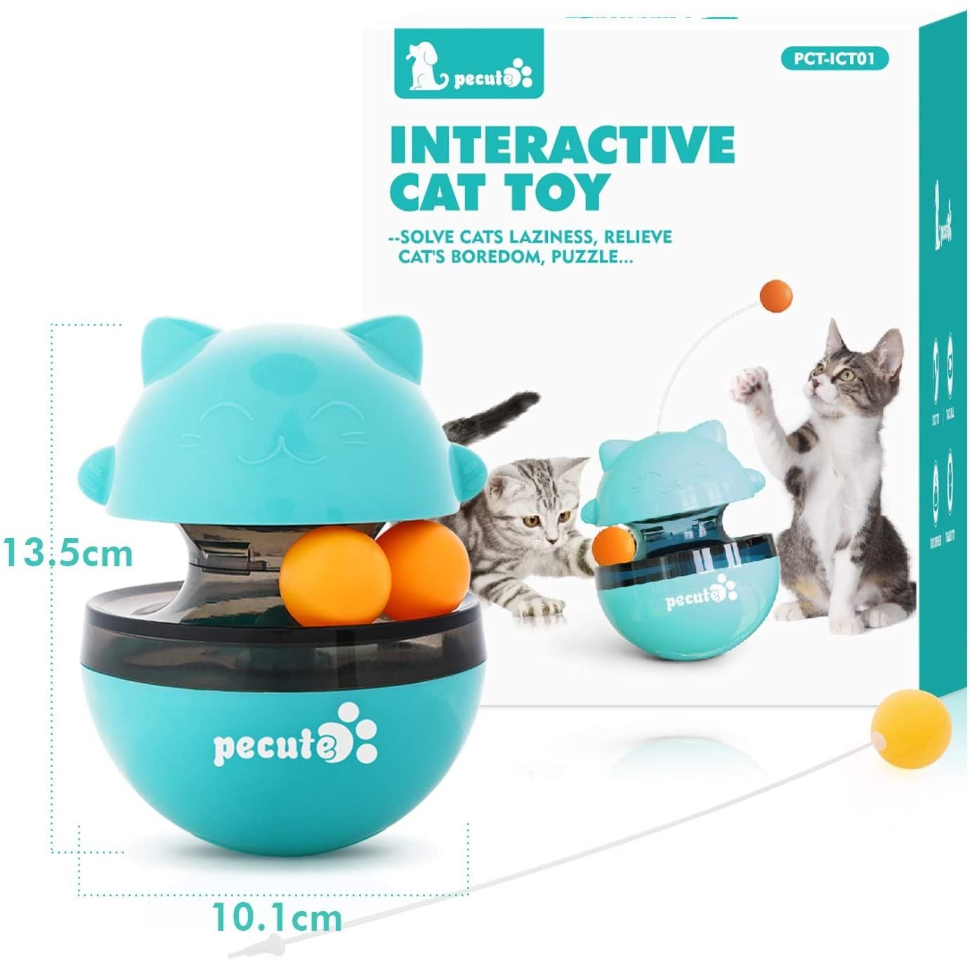 Novos! Brinquedos para gatos animais de estimação amarelo