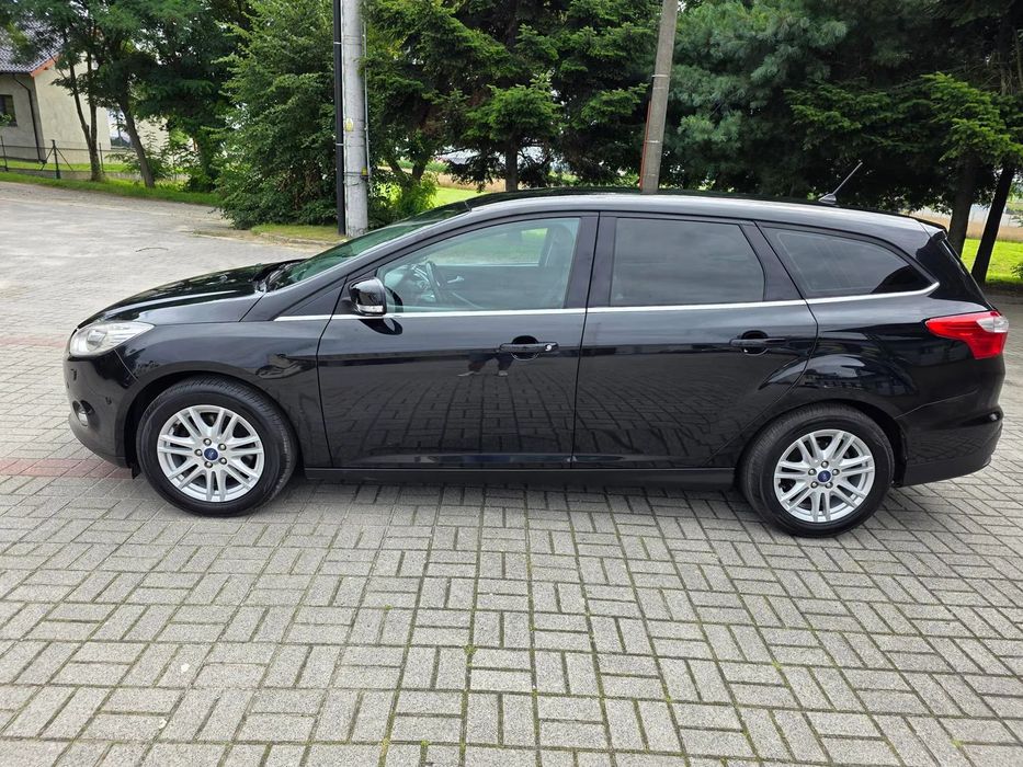 Ford Focus 2.0 TDCi 140KM Titanium,Bezwypadkowy Serwis ASO Navi Full