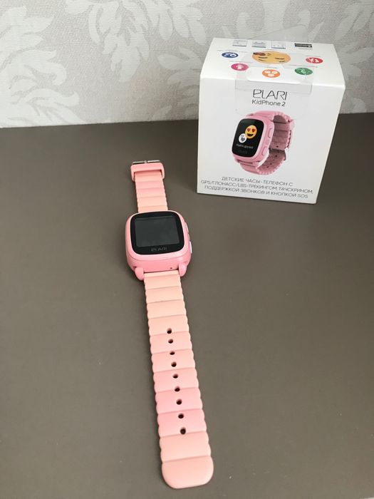 Дитячий смарт-годинник Elari KidPhone 2 Pink