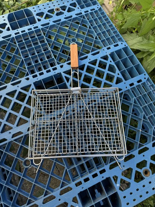 Барбекю сітка решітка 30х40х5/решетка сетка для гриля/ручна робота bbq