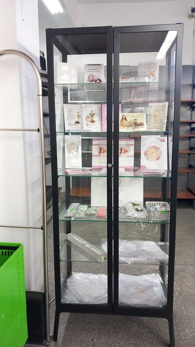 Witryna MILSBO Ikea , antracyt