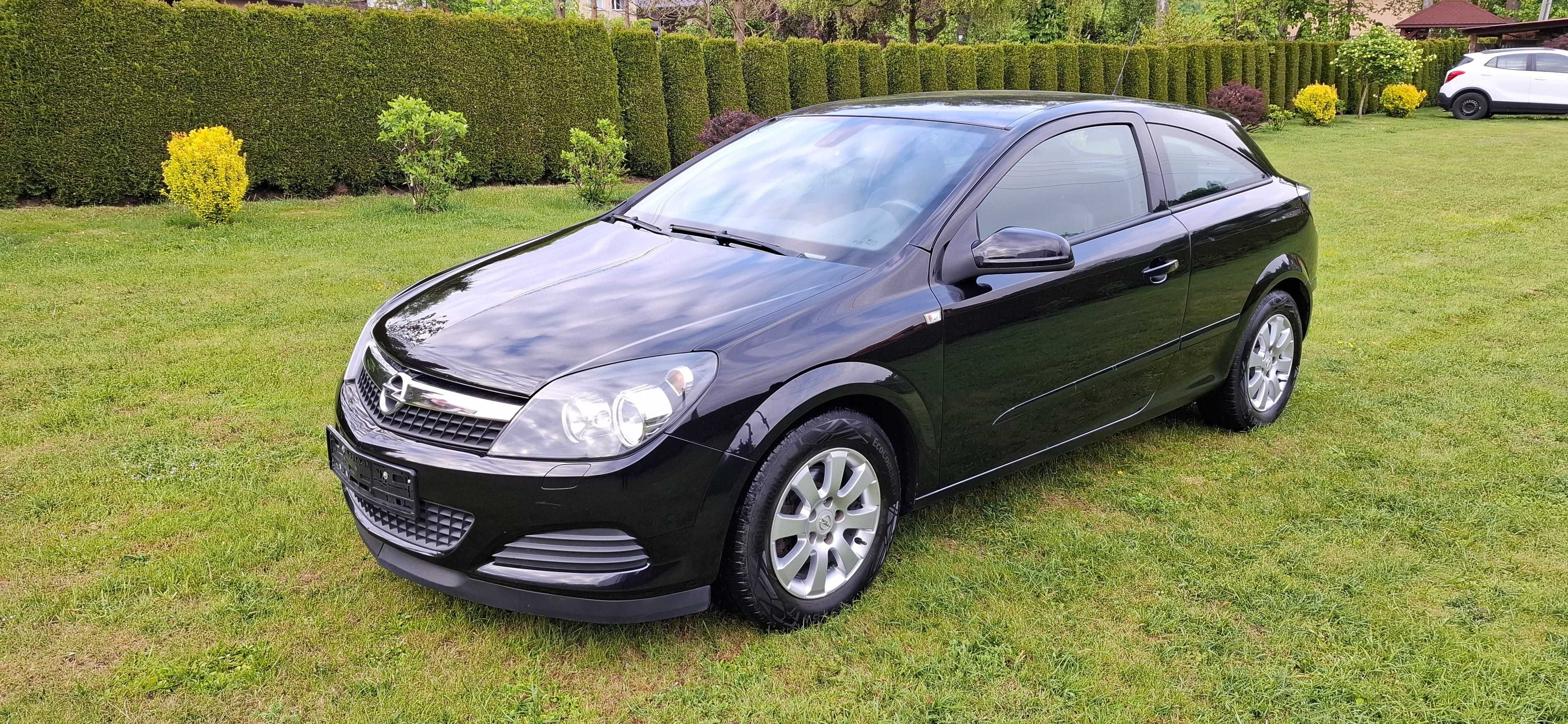 Opel Astra H GTC 1.4 90KM Benzyna Klima Czujniki parkowania Transport
