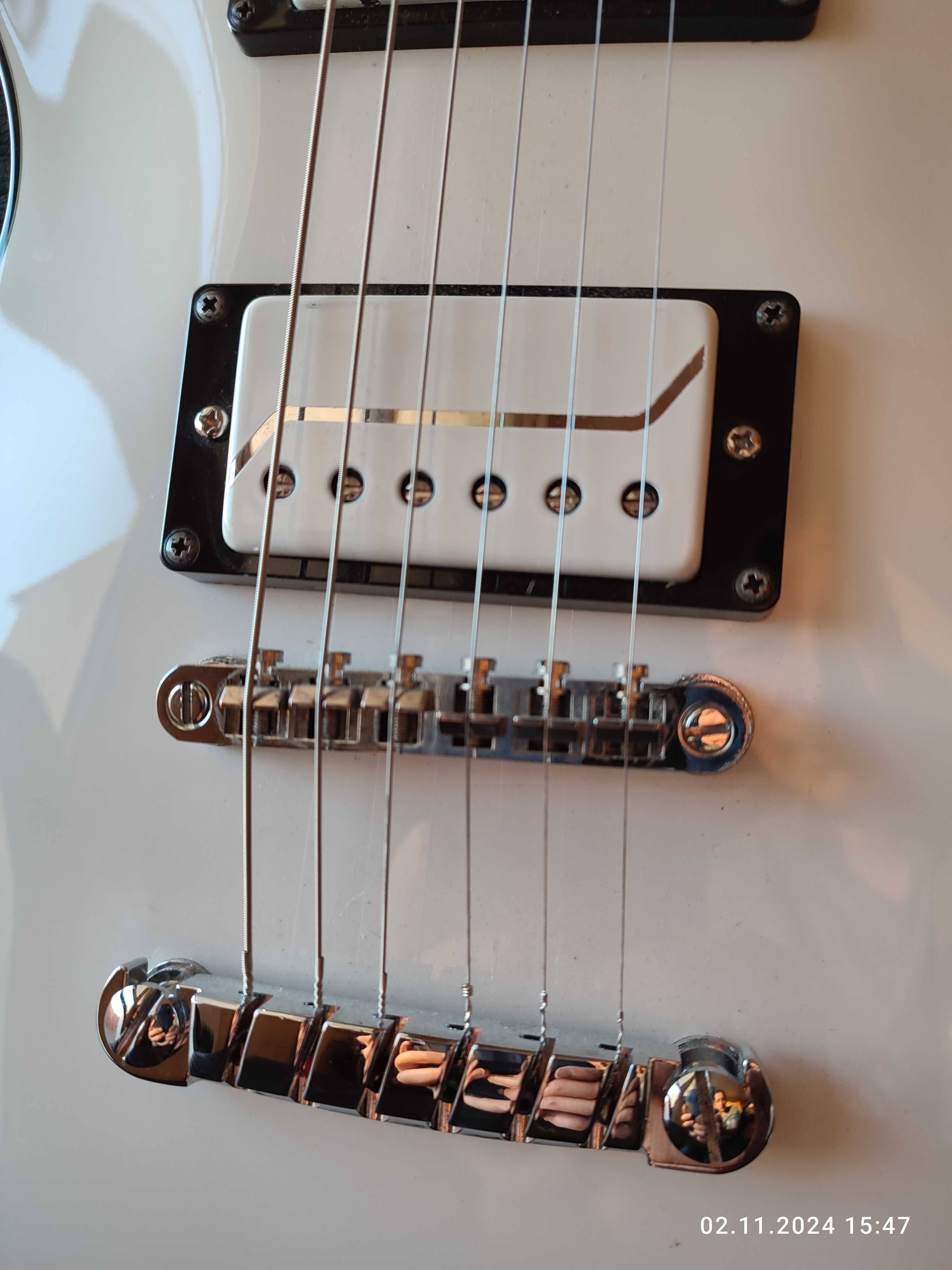 Ibanez ARZ300 + Gibson Dirty Fingers, zamiana
