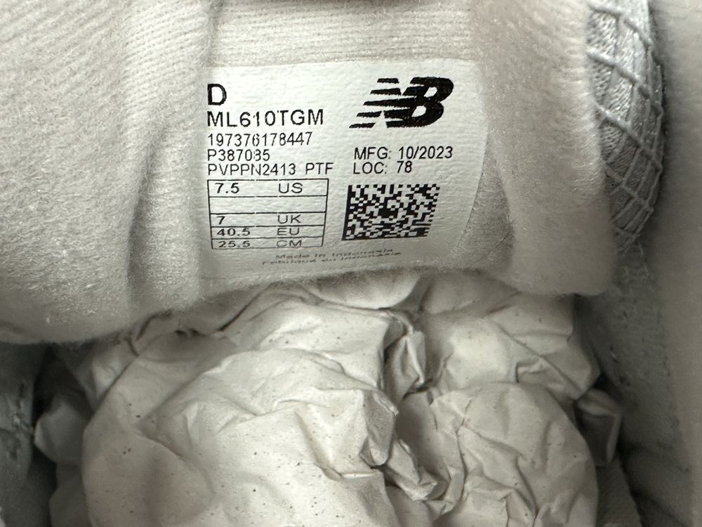 Кросівки New balance 610 ( РОЗМІР 40 та 40,5)