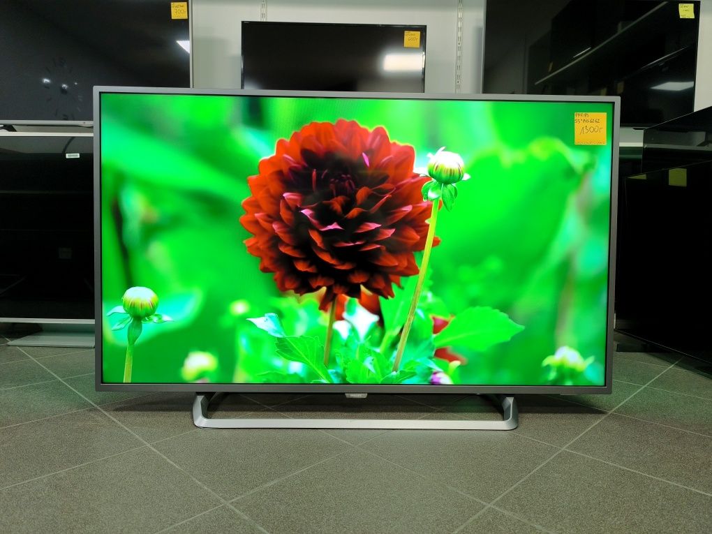 Philips 55 cali 4k UHD hdr Smart WiFi DVB-T2 55pus6262 gw3m telewizor