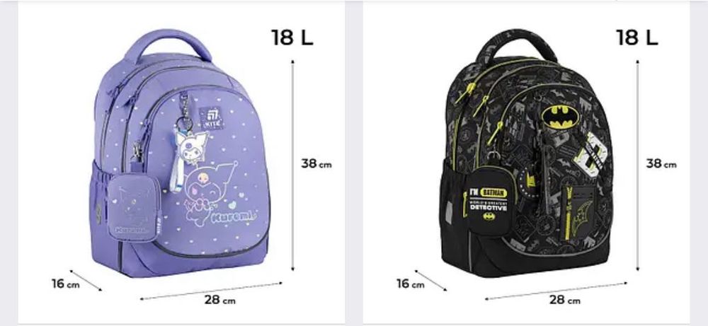 Рюкзак Kite 8001M шкільний ранець кайт ортопедичний портфель