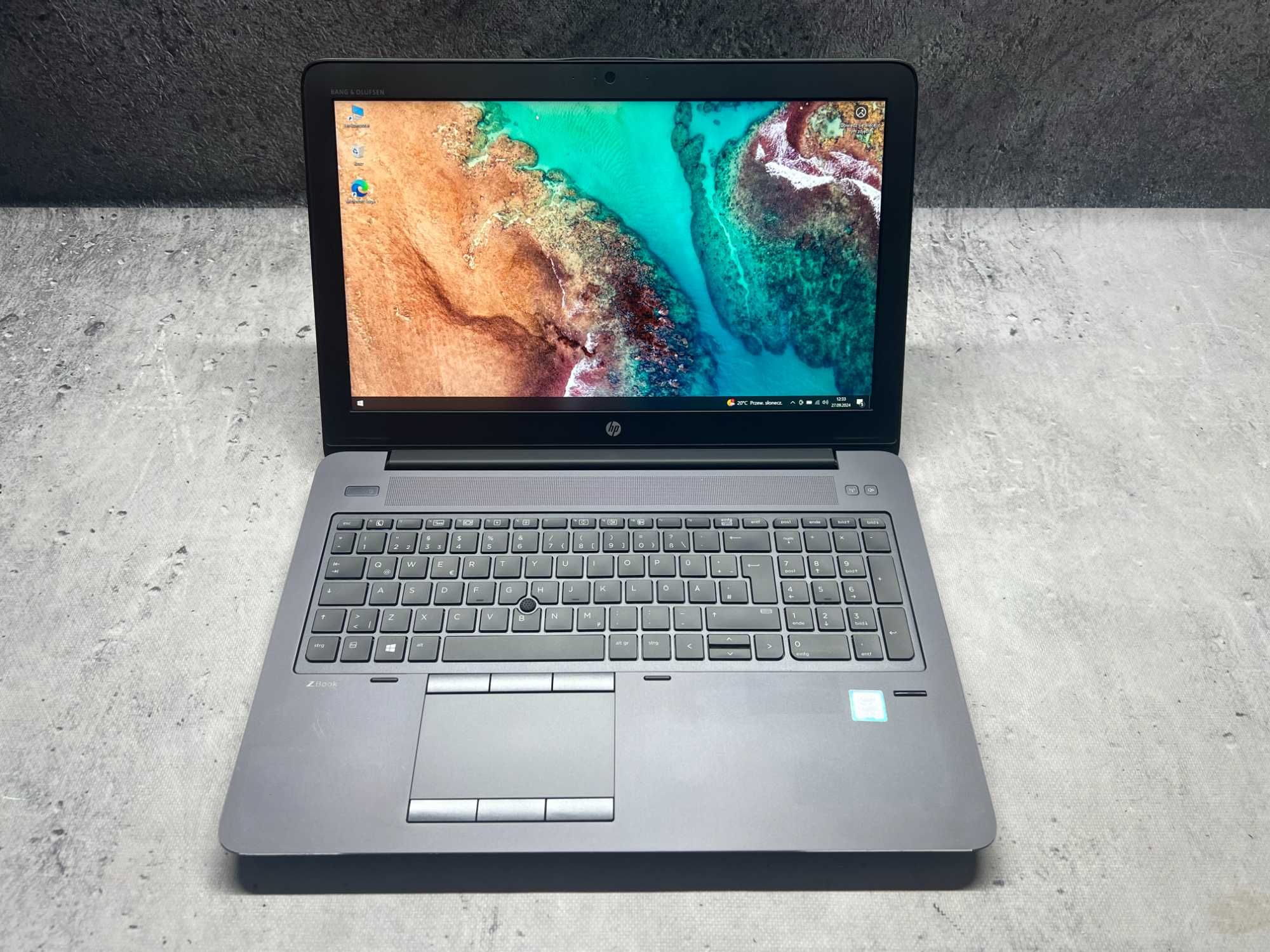HP ZBOOK 15 G3 i7 6820HQ / 16GB DDR4/ 1TB SSD/ Quadro M600M 2GB / 15.6