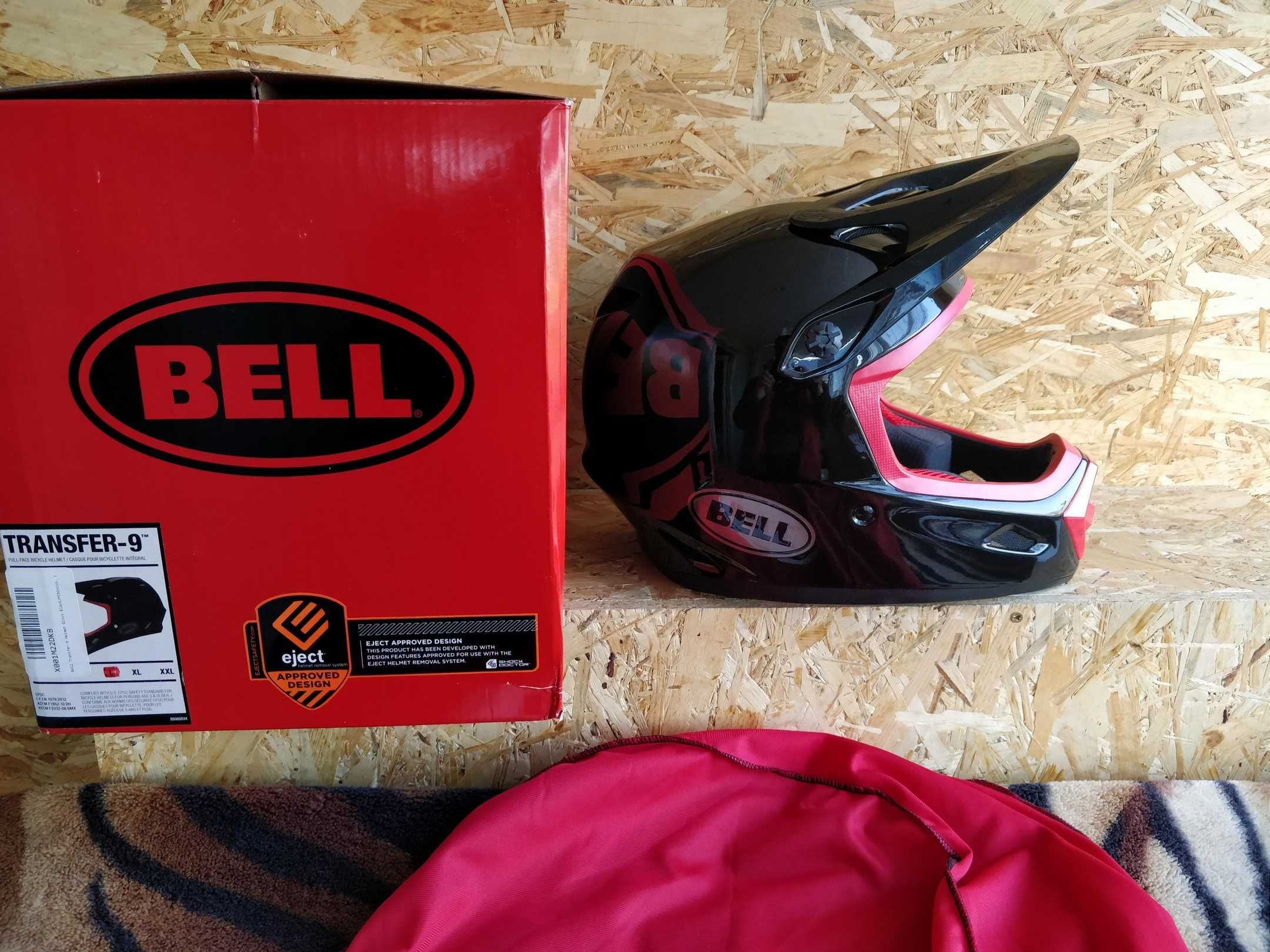 Вело шолом Bell Transfer 9 фулфейс шлем M L велофул