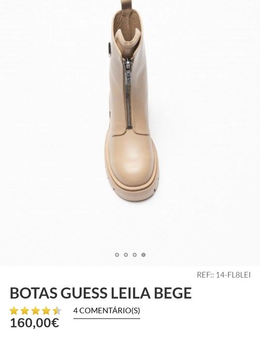 Botas guess tamanho 36