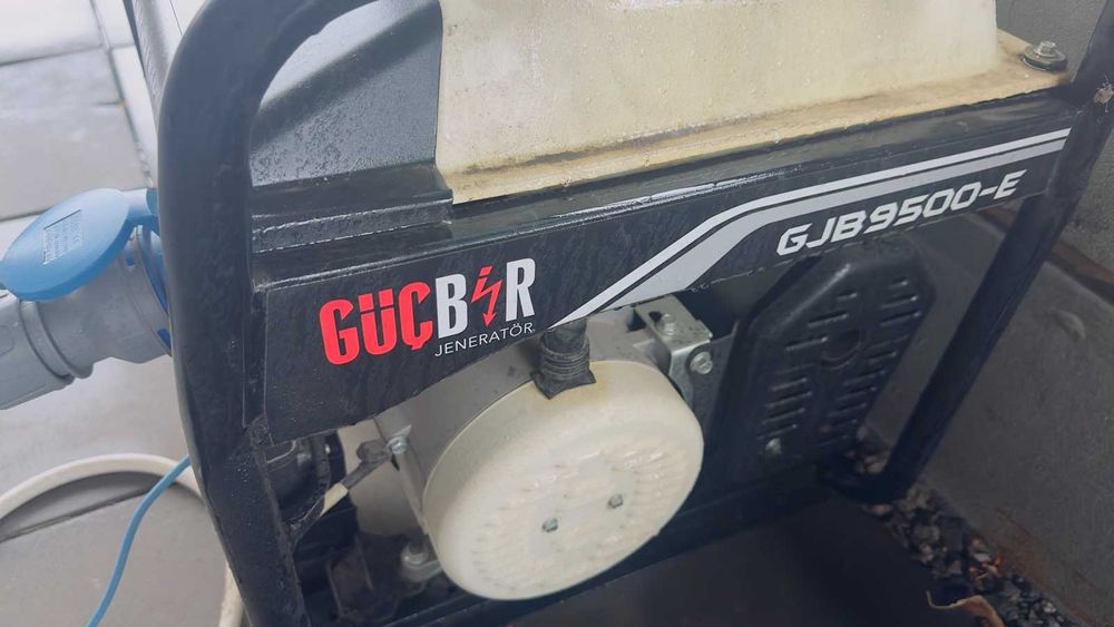 Генератор бензиновий Gucbir GJB9500E, 1 фаза, 8000 Вт, електрозапуск