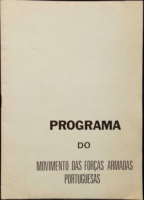 Programa do Movimento das Forças Armadas Portuguesas