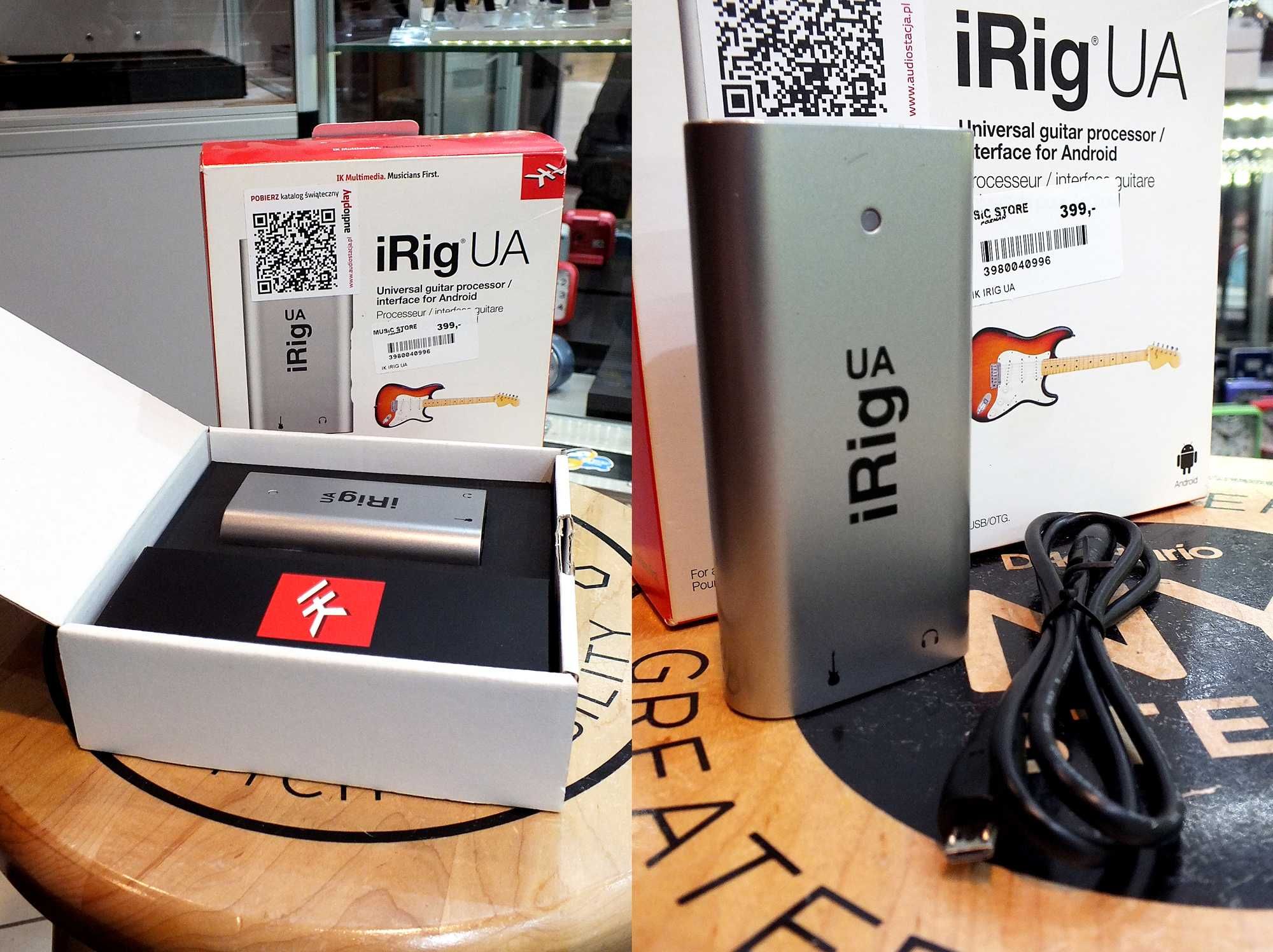 Gitarowy interfejs na Androida - IK MULTIMEDIA iRig UA