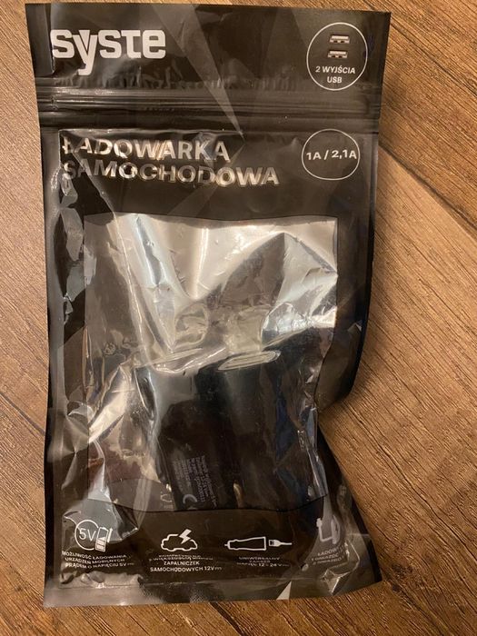 Ładowarka samochodowa syste nowa