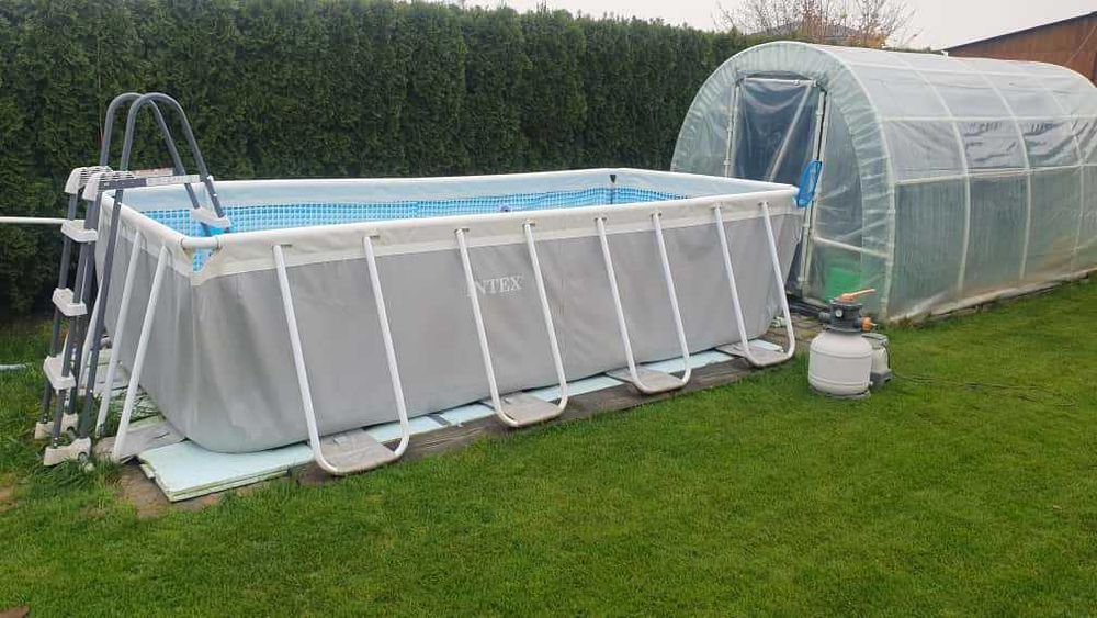Basen Ogrodowy Intex  400x200x100 + pompa pisakowa  8327 L