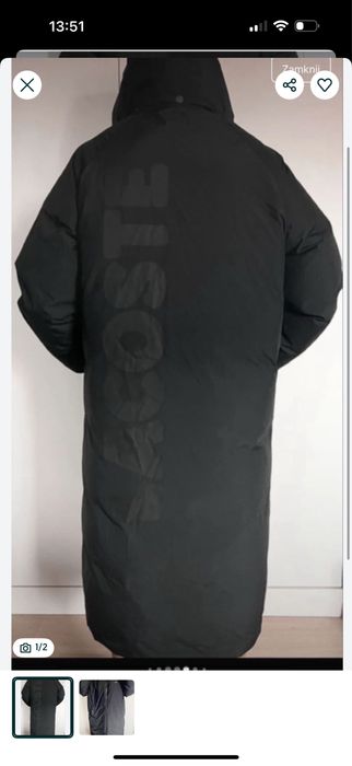 Kurtka meska dla chlopaka zimowa zime plaszcz lacoste M