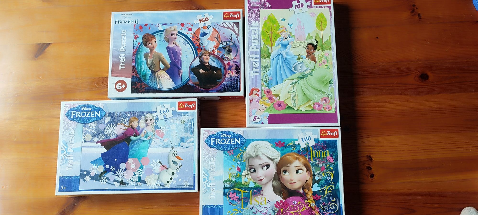 Układanki Disney Frozen księżniczki